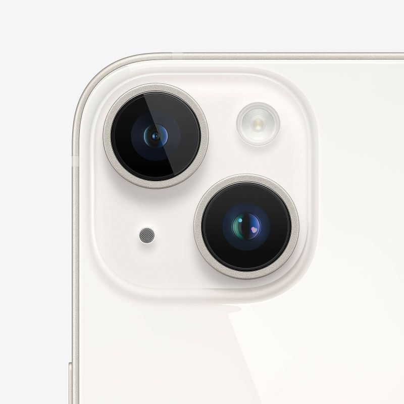 iPhone 14 Plus 128 Go Double Sim Lumière Stellaire Reconditionné - Blanc