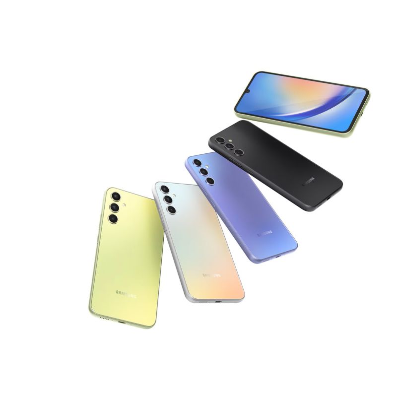 Galaxy A34 Double Sim 128 Go Lime - Vert Reconditionné
