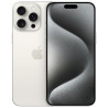 iPhone 15 Pro Max 256 Go Titane Blanc Reconditionné sans FACE ID