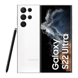 Galaxy S22 Ultra 5G Double SIM 128 Go Blanc Reconditionné