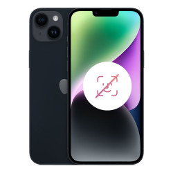 iPhone 14 128 Go Double Sim Minuit Reconditionné - Noir sans FACE ID