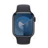Apple Watch Série 9 - 45mm - Aluminium - GPS- Noir - Bracelet sport Noir - Reconditionné