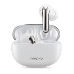 Ecouteurs Fairplay Oregon sans fil Bluetooth Blancs