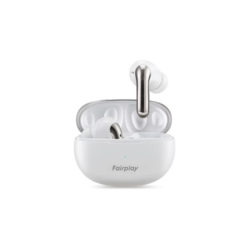 Ecouteurs Fairplay Oregon sans fil Bluetooth Blancs
