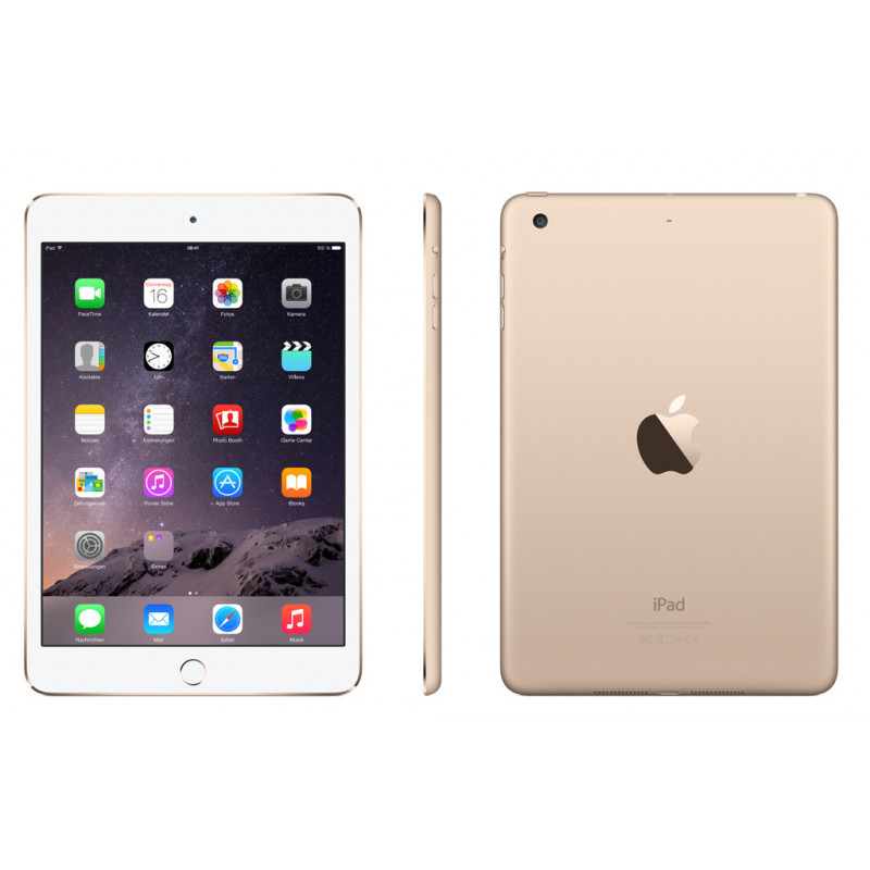 iPad mini 3 (2014) 7,9" 128 Go WiFi Or Reconditionné