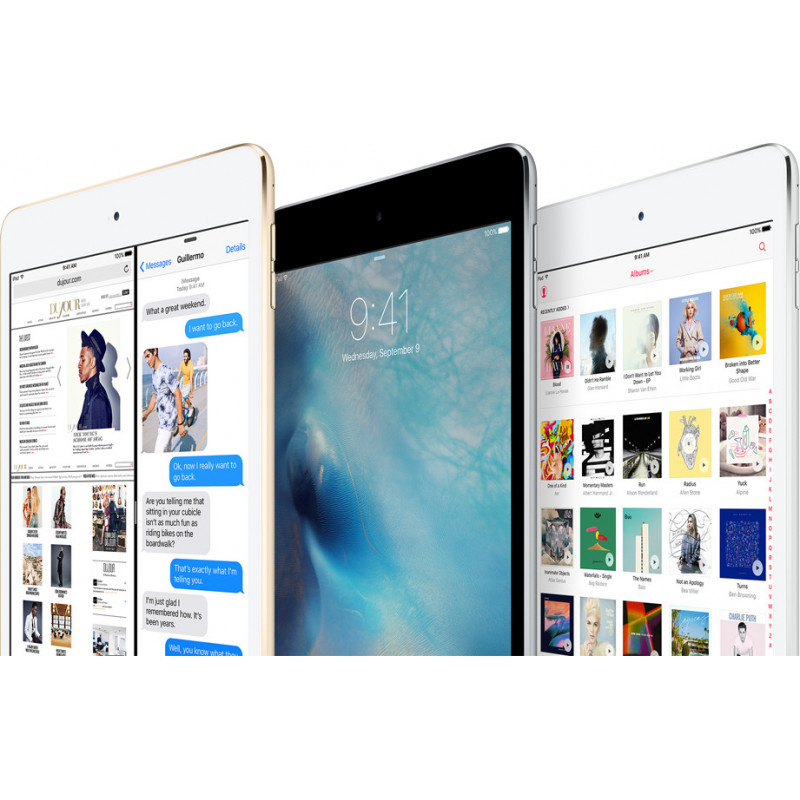 iPad mini 4 (2015) 7,9" 64 Go WiFi Gris Sidéral Reconditionné