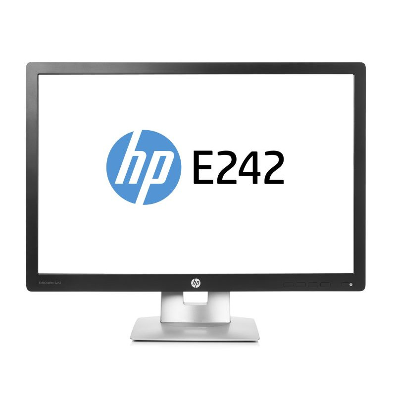 Ecran HP EliteDisplay E242 24" Full HD LED Noir Reconditionné
