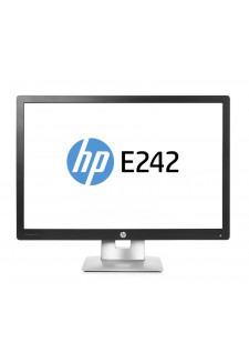 Ecran HP EliteDisplay E242 24" Full HD LED Noir Reconditionné