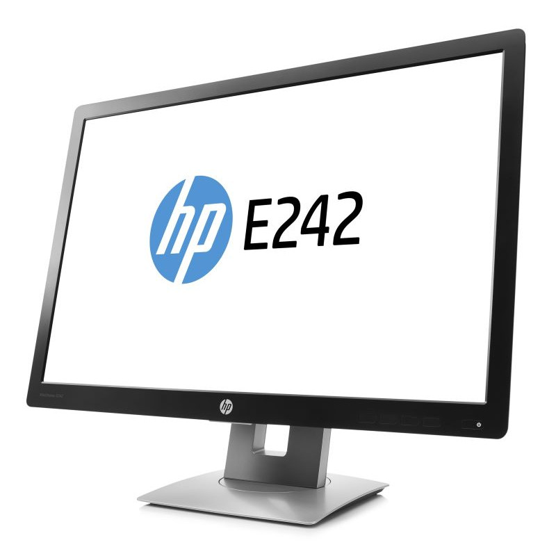 Ecran HP EliteDisplay E242 24" Full HD LED Noir Reconditionné