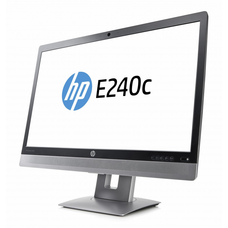 Ecran HP EliteDisplay E240c 24" Full HD LED Noir Reconditionné