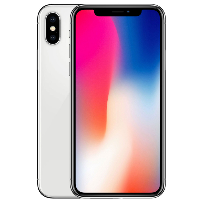 iPhone X 256 Go Argent Reconditionné