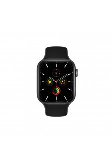 Apple Watch (Série 4) GPS 44mm - Aluminium Gris sidéral - Bracelet Sport Noir - Reconditionné