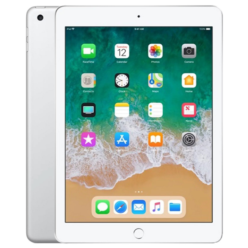 iPad 9,7" 5e génération (2017) 128 Go WiFi Argent Reconditionné