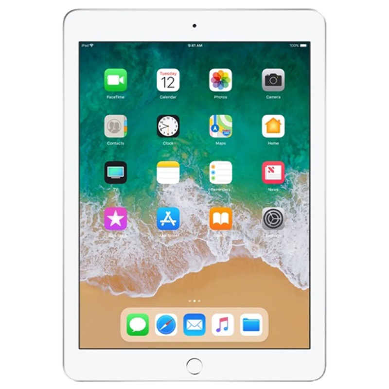 iPad 9,7" 5e génération (2017) 32 Go 4G Argent Reconditionné