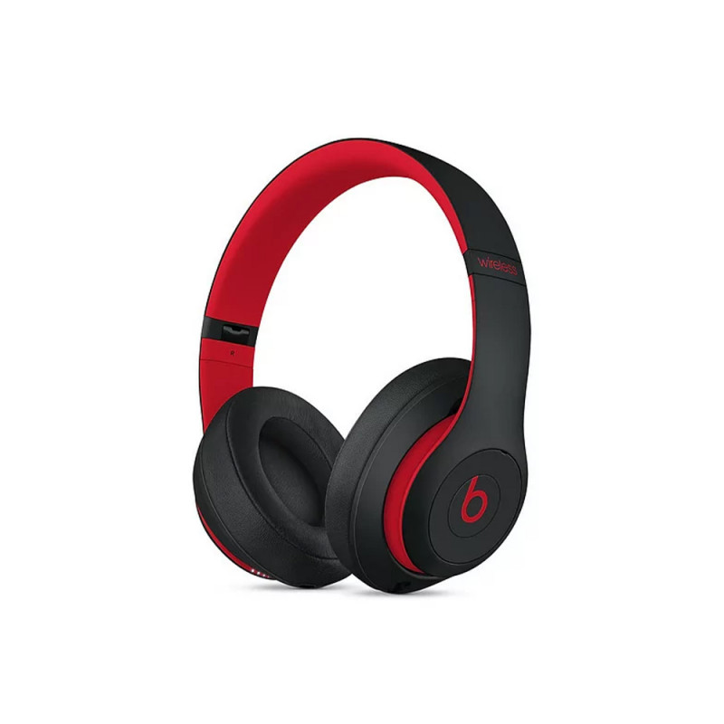 Casque Beats Studio3 sans fil avec réduction de bruit noir et rouge Reconditionné