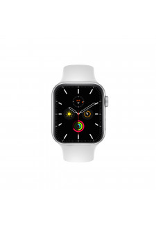 Apple Watch (Série 4) 40mm - Aluminium Argent - Bracelet Sport Blanc - Reconditionné