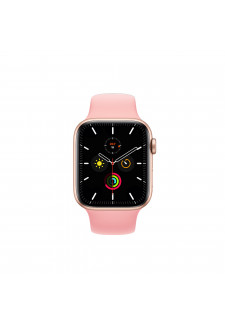 Apple Watch (Series 4) GPS 44 mm - Aluminium Or Rose - Bracelet sport Rose - Reconditionné