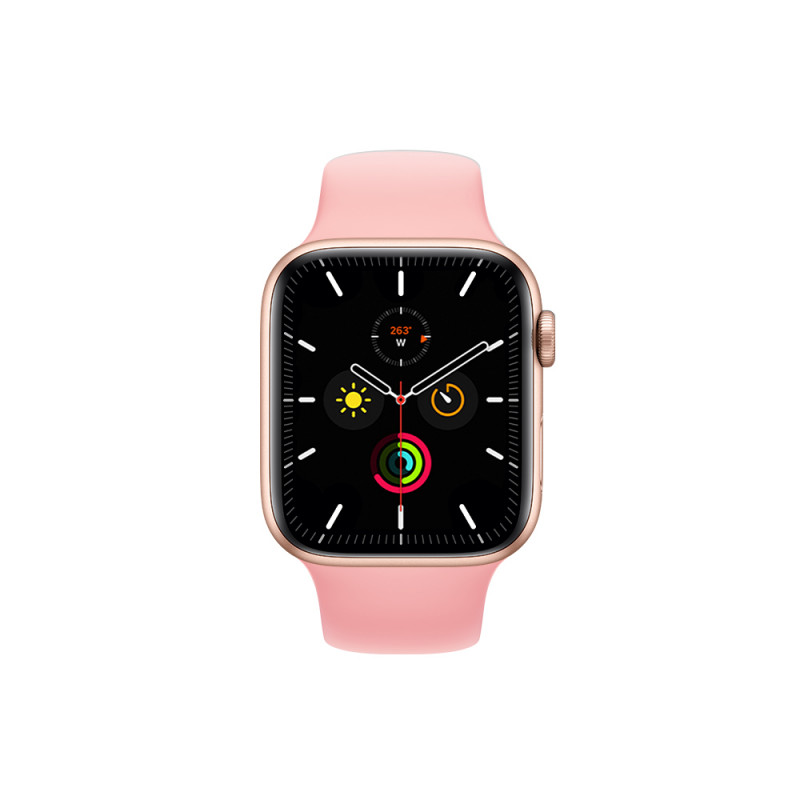 Apple Watch (Série 4) GPS 40mm - Aluminium Or Rose - Bracelet Sport Rose - Reconditionné