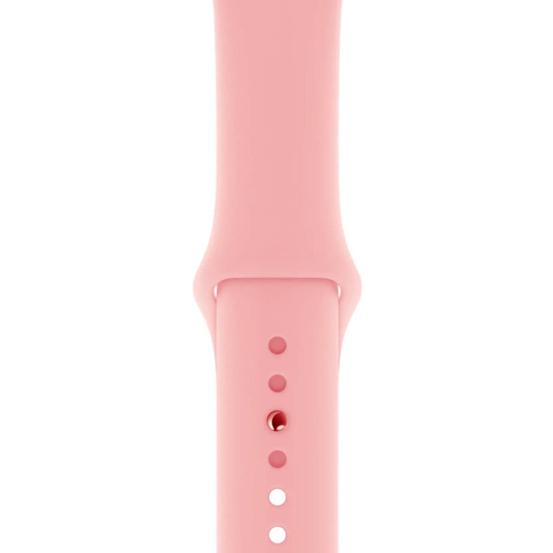Apple Watch (Série 5) GPS 40mm - Aluminium Or Rose - Bracelet Sport Rose - Reconditionné