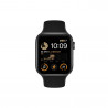 Apple Watch (Série SE) 40mm Noir - Bracelet Sport Noir - Reconditionné