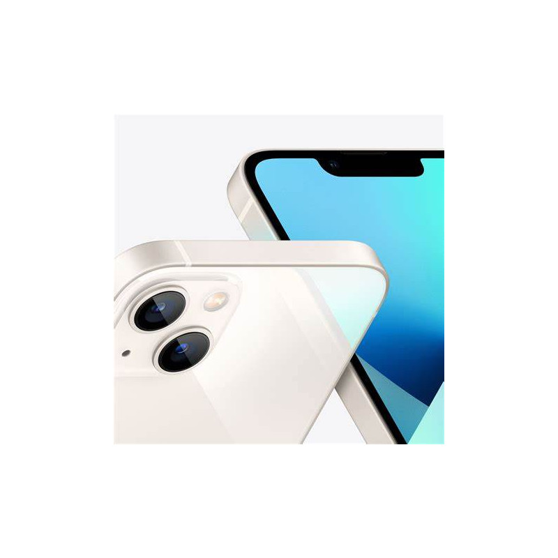 iPhone 13 Mini 256Go Lumière Stellaire Reconditionné - Blanc