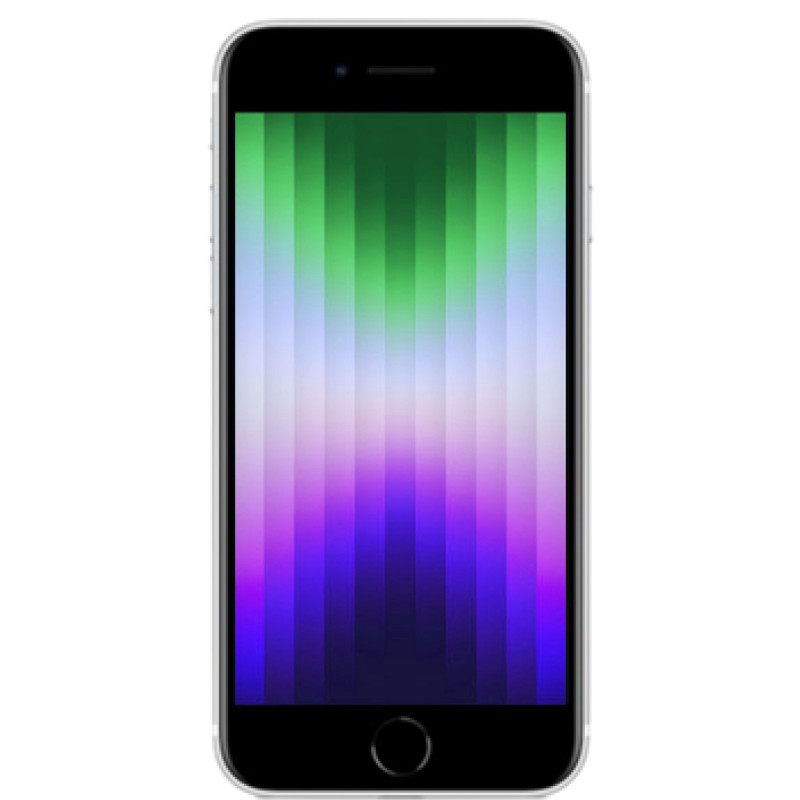 iPhone SE 2022 128 Go Lumière Stellaire Reconditionné - Blanc