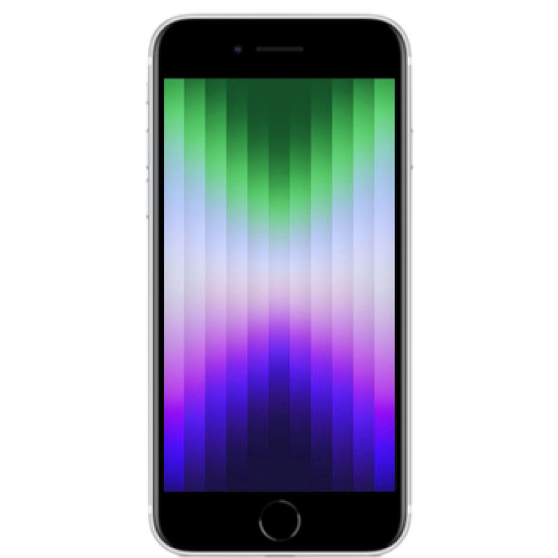 iPhone SE 2022 256 Go Lumière Stellaire Reconditionné - Blanc