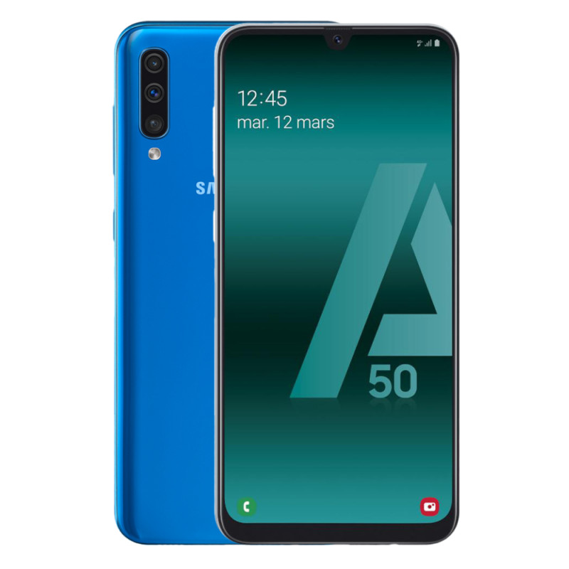 Galaxy A50 Double SIM 128 Go Bleu Reconditionné