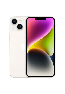 iPhone 14 Plus 128 Go Lumière Stellaire Reconditionné - Blanc