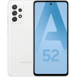 Samsung Galaxy A52 Double Sim 128 Go Blanc Reconditionné