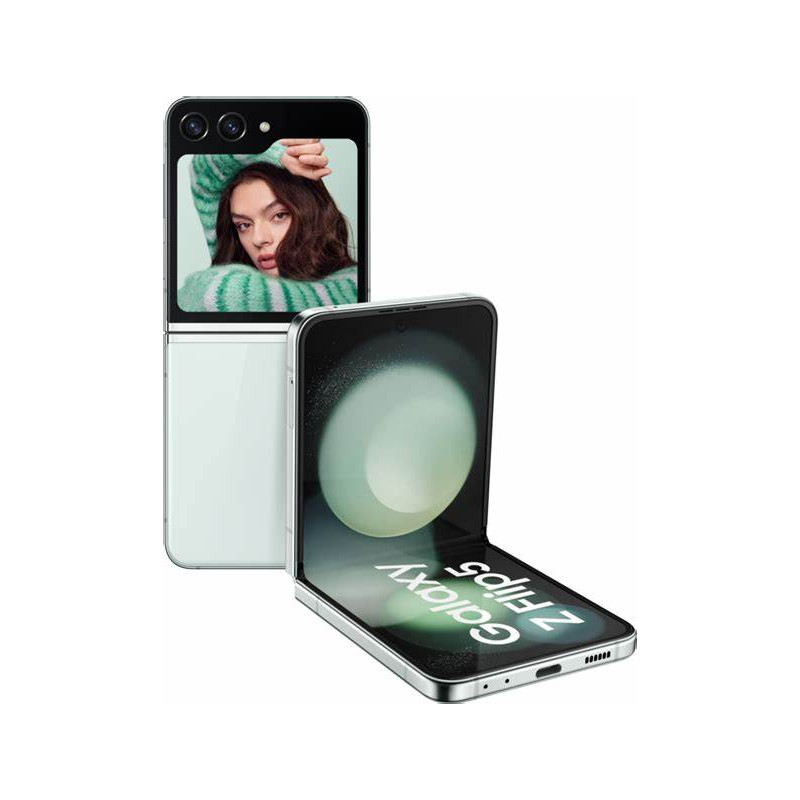 Samsung Galaxy Z Flip 5 5G Simple Sim 256Go Vert d'eau Reconditionné