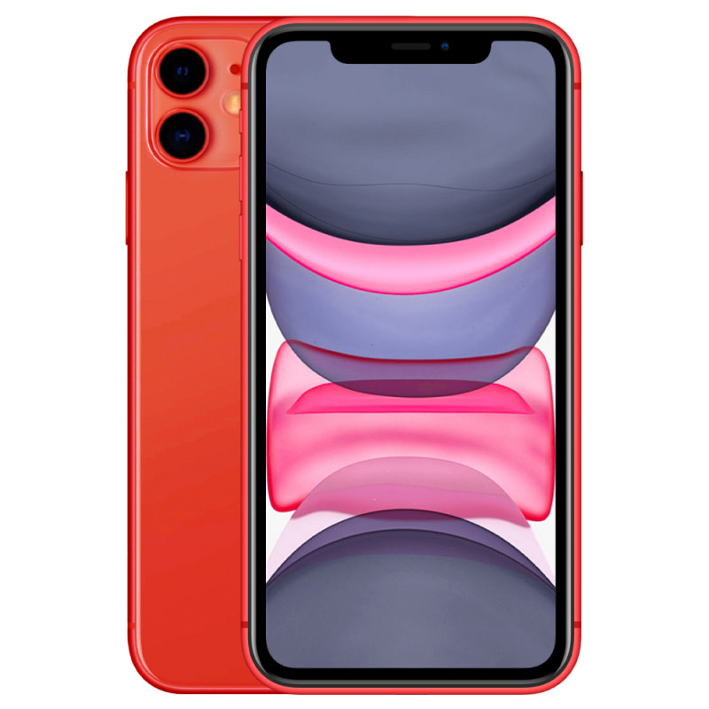iPhone 11 128 Go Rouge Reconditionné sans Face ID