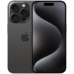 iPhone 15 Pro Max 256 Go Titane Noir Reconditionné