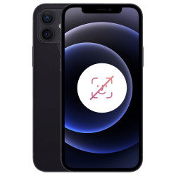 iPhone 12 128 Go Noir Reconditionné sans FACE ID