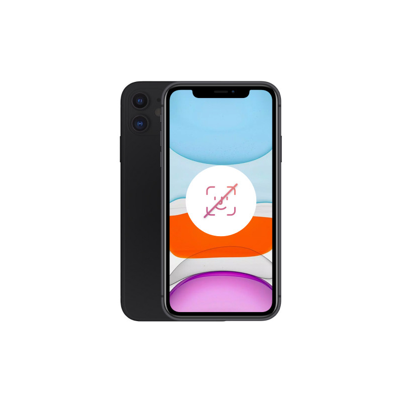 iPhone 11 64 Go Noir Reconditionné sans FACE ID
