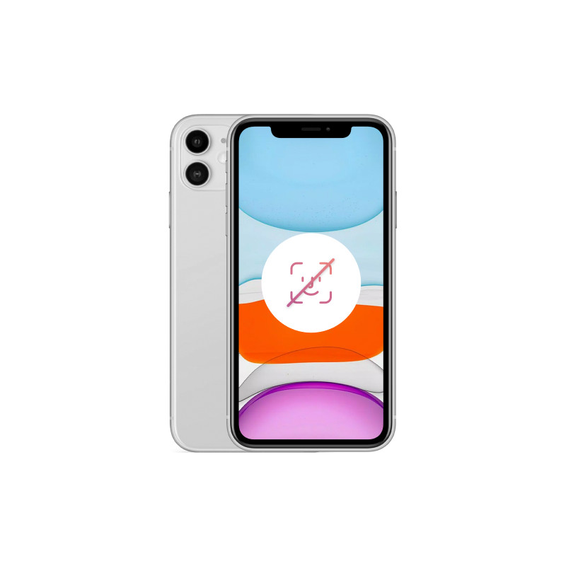 iPhone 11 64 Go Blanc Reconditionné sans FACE ID