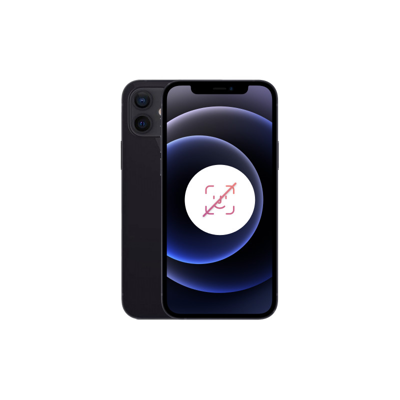 iPhone 12 64 Go Noir Reconditionné sans FACE ID