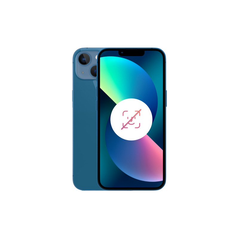 iPhone 13 128 Go Bleu Reconditionné sans FACE ID