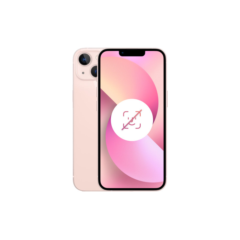 iPhone 13 128 Go Rose Reconditionné sans FACE ID
