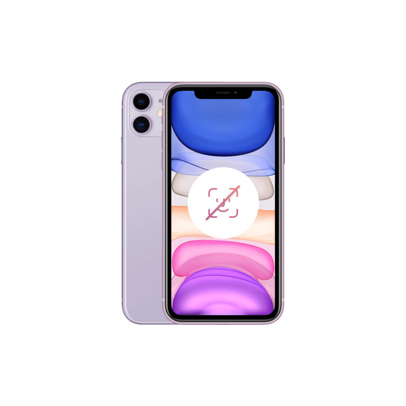 iPhone 11 64 Go Mauve Reconditionné sans FACE ID
