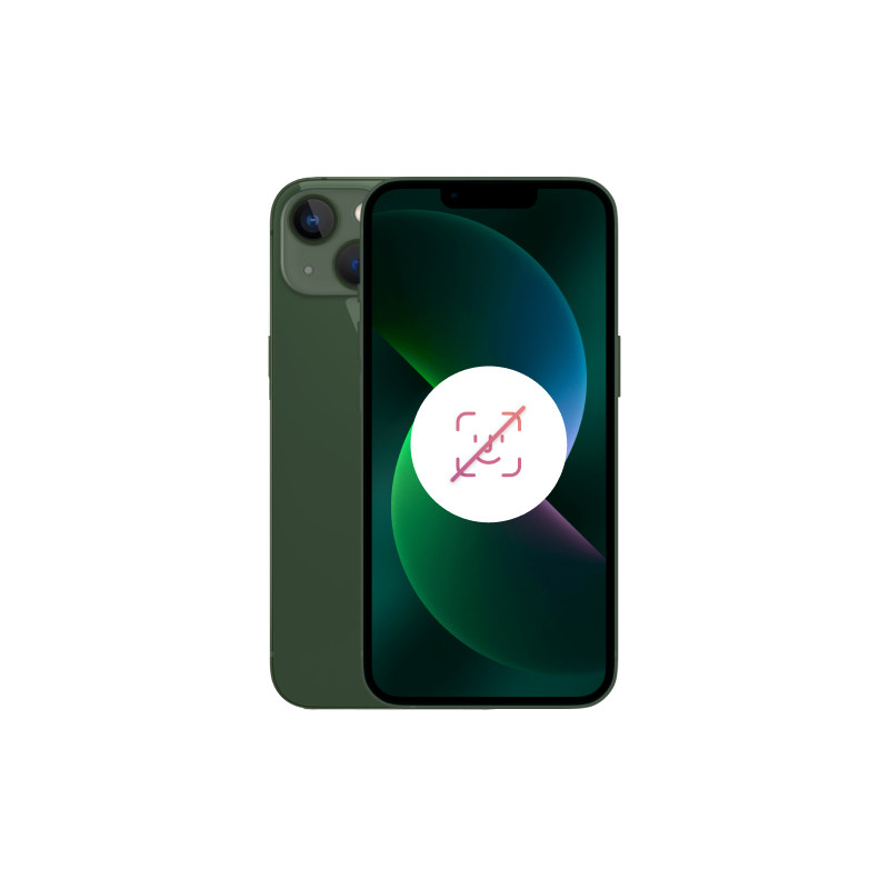 iPhone 13 128 Go Vert Reconditionné sans FACE ID