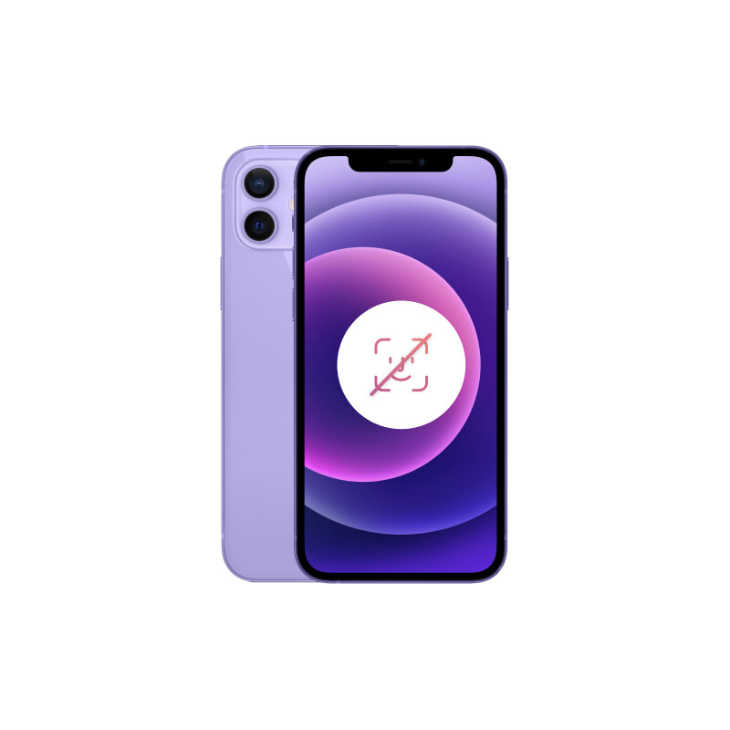 iPhone 12 Mini 64 Go Mauve Reconditionné sans FACE ID