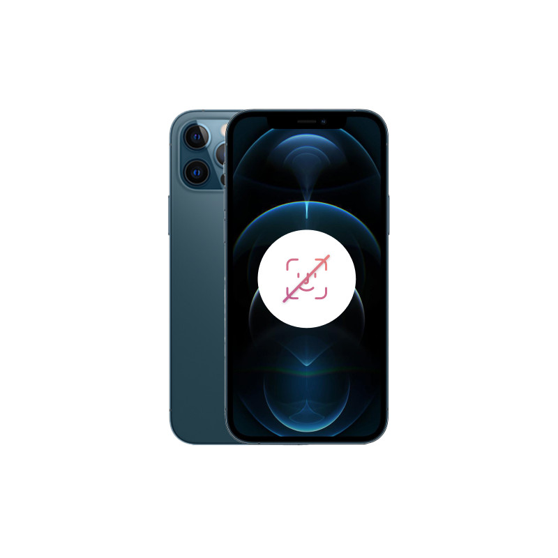 iPhone 12 Pro 128 Go Bleu Pacifique Reconditionné sans FACE ID
