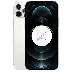 iPhone 12 Pro 256 Go Argent Reconditionné sans FACE ID