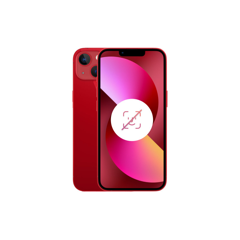 iPhone 13 128 Go Rouge Reconditionné sans FACE ID