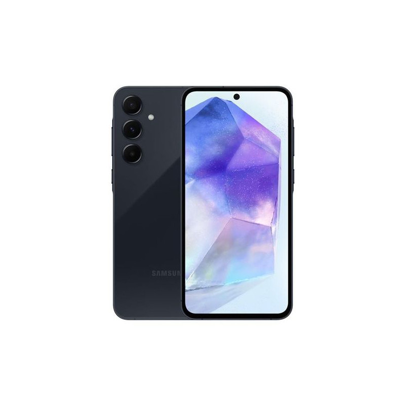 Galaxy A55 5G Double Sim 128 Go Bleu Nuit Reconditionné