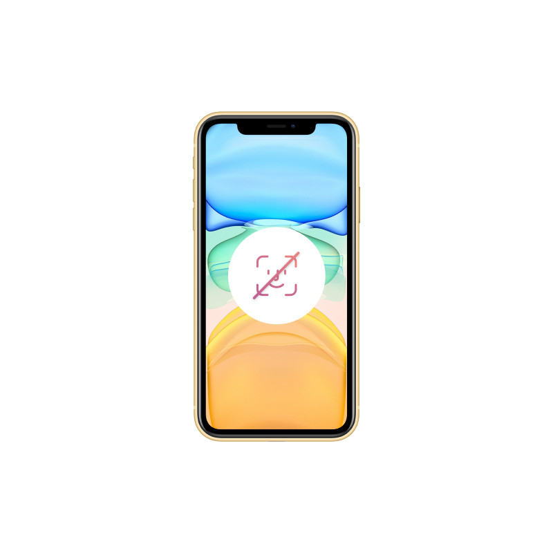 iPhone 11 128 Go Jaune Reconditionné sans FACE ID