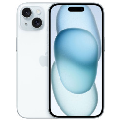 iPhone 15 128 Go Double Sim Bleu Reconditionné