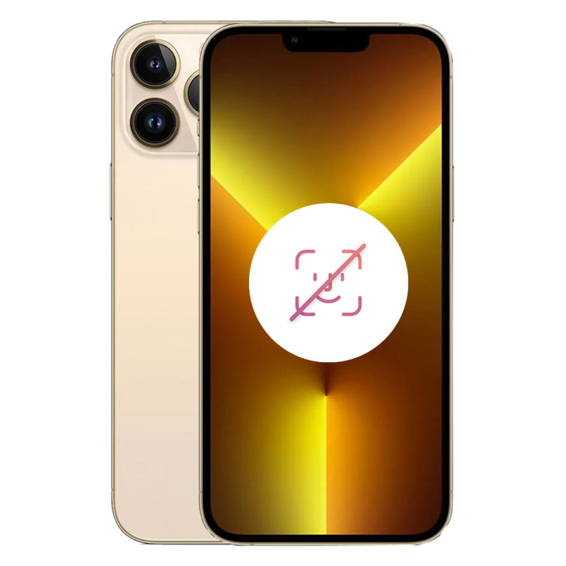 iPhone 13 Pro Max 128 Go Or Reconditionné sans FACE ID