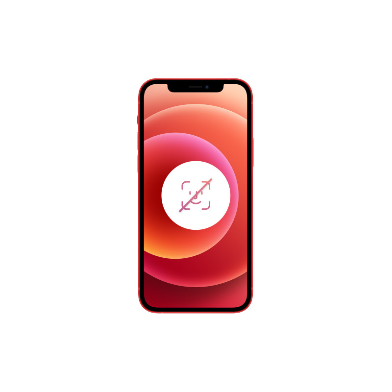 iPhone 12 Mini 128 Go Rouge Reconditionné sans FACE ID